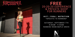 20-20-20 Experience @ Running Room @ Running Room | Maple Grove | Minnesota | United States